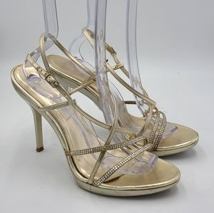Aldo 4.5" Heel Womens 9 (gold)